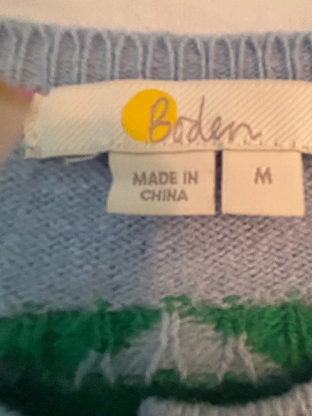 Boden Wool Rothesay Chevron Women’s Multi Color Cardigan M - Picture 3 of 7